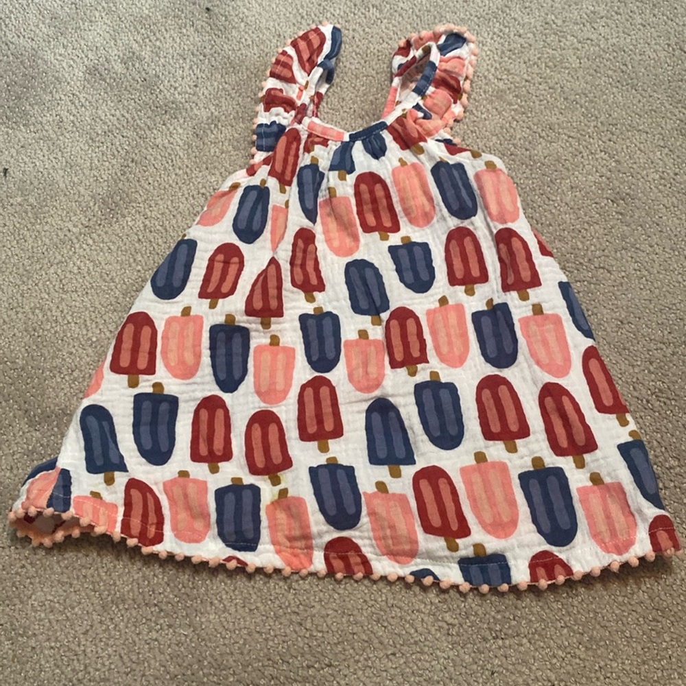 Mud Pie 12-18 Month Red, White and Blue Dress